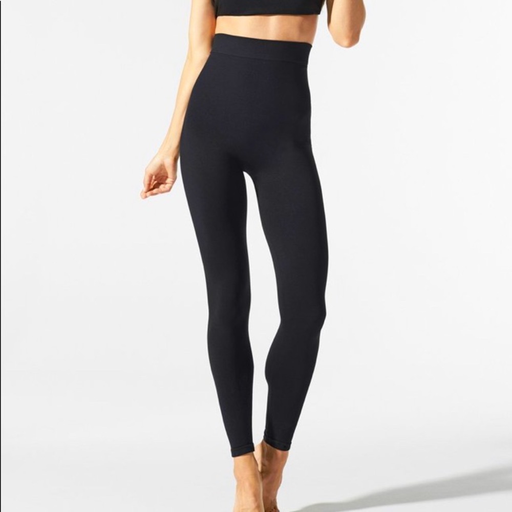 BLANQI High waisted postpartum leggings -BLACK